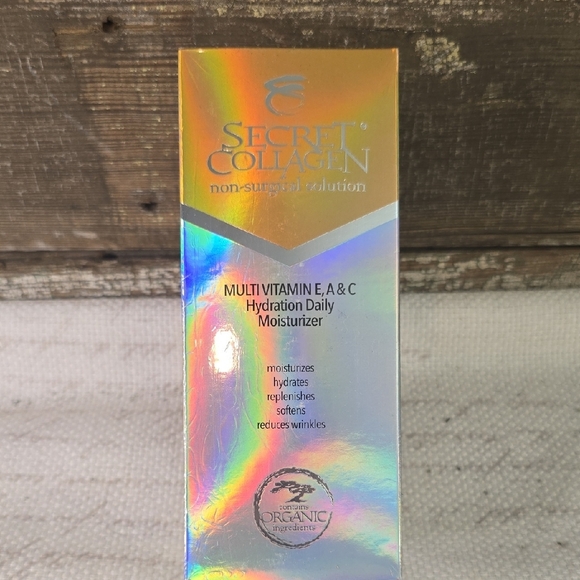 Secret Collagen Hydration Daily Moisturizer With Vit E, A & C, 1.7 Oz, NEW - Picture 1 of 5